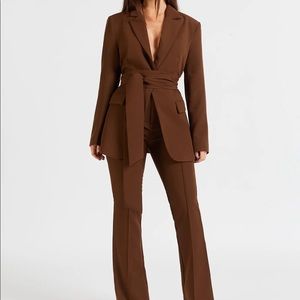 COPY - Alice and Olivia brown suit